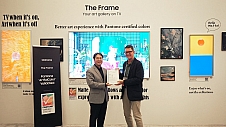 三星 2024 The Frame 画壁艺术电视获得业内首个 Pantone® ArtfulColor 认证